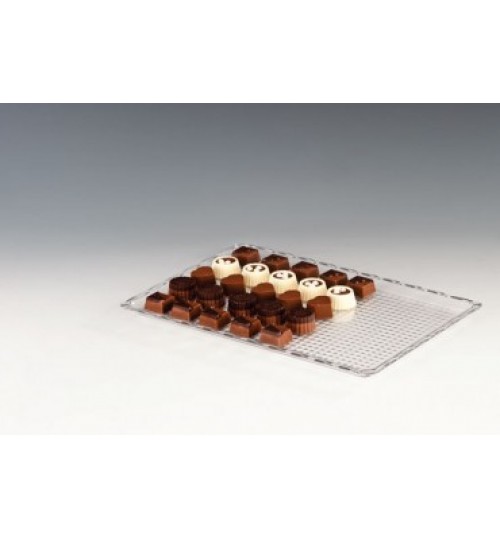 POLYCARBONAT ÇİKOLATA TEŞHİR TEPSİ 20 X 30 Cm